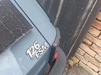 Usata Fiat 126 1986 Blu Utilitaria