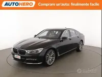 Usata BMW 740 258 CV (189 kW) 2017 Nero Berlina