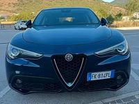 Usata Alfa Romeo Stelvio Executive 210 CV (154 kW) 2017 Blu SUV