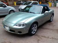 Usata Mazda MX5 2003 Grigio Cabrio