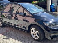 Usata VW Touran 102 CV (75 kW) 2019 Nero Monovolume