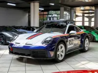 Usata Porsche 911 Dakar Edition 480 CV (353 kW) 2023 Blu genziana/bianco Coupé