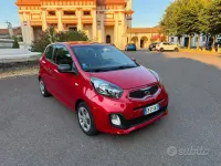 Usata Kia Picanto 69 CV (50 kW) 2012 Rosso Utilitaria