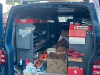 Usata VW Transporter 149 CV (109 kW) 2016 Blu Furgone