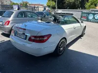 Usata Mercedes E220 Avantgarde 170 CV (125 kW) 2012 Bianco Cabrio