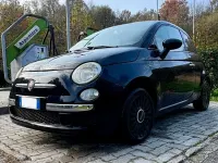 Usata Fiat 500 Lounge 69 CV (50 kW) 2010 Nero Utilitaria