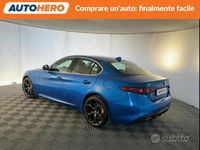 Begagnad Alfa Romeo Giulia Veloce 210 HK (154 kW) 2018 Blå Sedan