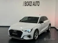 Usata Audi A3 Advanced 116 CV (85 kW) 2020 Bianco Berlina