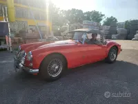 Usata MG MGA 1950 Rosso Cabrio