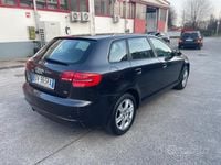 Usata Audi A3 Ambition 102 CV (75 kW) 2009 Nero Utilitaria