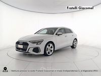 Usata Audi A3 S-Line 150 CV (110 kW) 2024 Bianco ghiaccio metallizzato Berlina