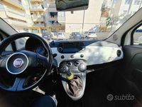 Usata Fiat 500 95 CV (69 kW) 2010 Bianco Utilitaria