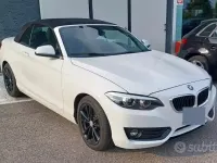 Usata BMW 220 184 CV (135 kW) 2020 Bianco Cabrio