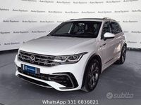 Usata VW Tiguan R-line 150 CV (110 kW) 2023 Bianco SUV