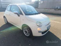 Usata Fiat 500 69 CV (50 kW) 2012 Bianco Cabrio