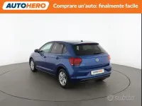 Usata VW Polo Comfortline 80 CV (58 kW) 2019 Blu Utilitaria