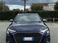 Usata Audi A3 S-Line 150 CV (110 kW) 2021 Blu/azzurro Berlina