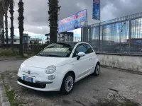 Usata Fiat 500 Lounge 69 CV (50 kW) 2013 Bianco Coupé