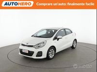 Usata Kia Rio Active 75 CV (55 kW) 2015 Bianco Berlina