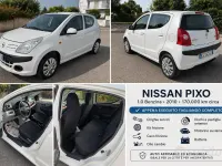 Usata Nissan Pixo 68 CV (50 kW) 2010 Bianco Utilitaria