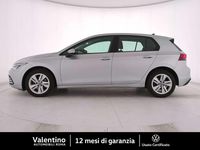 Usata VW Golf VIII Life 116 CV (85 kW) 2021 Grigio Utilitaria