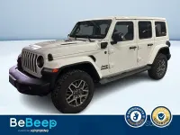 Usata Jeep Wrangler Unlimited Sahara 272 CV (200 kW) 2021 Bianco SUV