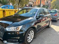 Usata Audi A1 Sportback 116 CV (85 kW) 2017 Nero Utilitaria