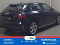 Usata Audi A3 S-Line 116 CV (85 kW) 2022 Nero Berlina