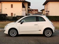 Usata Fiat 500 Lounge 95 CV (69 kW) 2011 Bianco Utilitaria