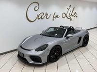 Usata Porsche 718 Spyder 420 CV (308 kW) 2023 Argento Cabrio