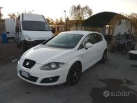 Usata Seat Leon 105 CV (77 kW) 2012 Bianco Utilitaria