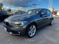 Usata BMW 120 Sport Line 184 CV (135 kW) 2013 Gray Utilitaria