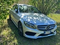 Usata Mercedes C220 170 CV (125 kW) 2017 Grigio Berlina