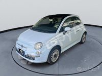 Usata Fiat 500 Lounge 69 CV (50 kW) 2009 Azzurro Cabrio