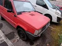 Usata Fiat Panda 54 CV (39 kW) 2001 Rosso Furgone