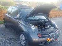 Usata Nissan Micra 82 CV (60 kW) 2005 Grigio Utilitaria