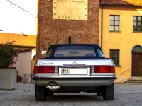 Usata Mercedes SL300 188 CV (138 kW) 1987 Argento Cabrio