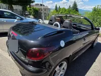 Usata Peugeot 206 CC 109 CV (80 kW) 2006 Nero Cabrio
