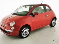 Usata Fiat 500 Lounge 101 CV (74 kW) 2010 Rosso Utilitaria