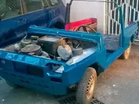 Usata Fiat 127 1970 Blu Cabrio