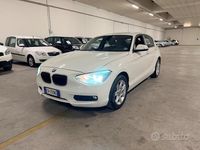 Usata BMW 114 Sport Line 95 CV (69 kW) 2014 Bianco Utilitaria