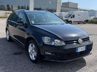 Usata VW Golf VII Comfortline 110 CV (80 kW) 2015 Nero Station wagon