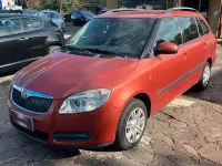 Usata Skoda Fabia Style 69 CV (50 kW) 2009 Arancione Station wagon