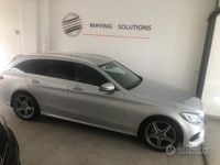 Usata Mercedes C220 Premium 170 CV (125 kW) 2019 Argento Station wagon