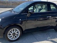 Usata Fiat 500 Lounge 69 CV (50 kW) 2015 Nero Utilitaria
