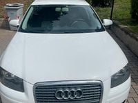 Usata Audi A3 105 CV (77 kW) 2007 Bianco Berlina