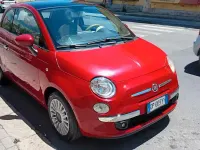 Usata Fiat 500 Red 95 CV (69 kW) 2008 Rosso Berlina
