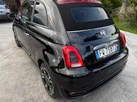 Usata Fiat 500 69 CV (50 kW) 2019 Nero Cabrio