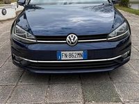 Usata VW Golf VII Executive 116 CV (85 kW) 2018 Blu Berlina