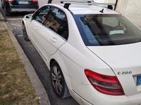 Usata Mercedes C200 2008 Bianco Berlina